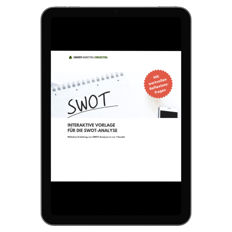 Interaktive Vorlage für SWOT-Analysen Interaktive Vorlage für SWOT-Analysen
